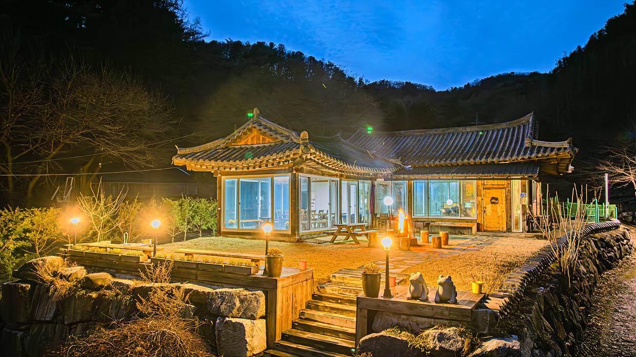 가평한옥펜션 한우재골