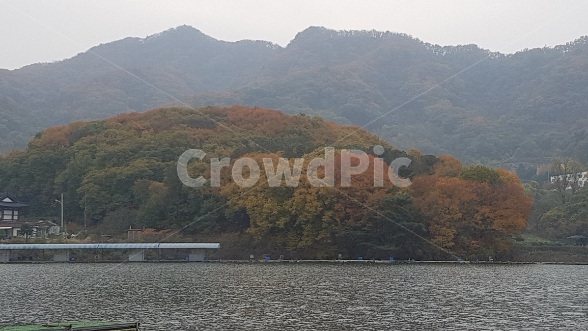 기산호수 흑과백