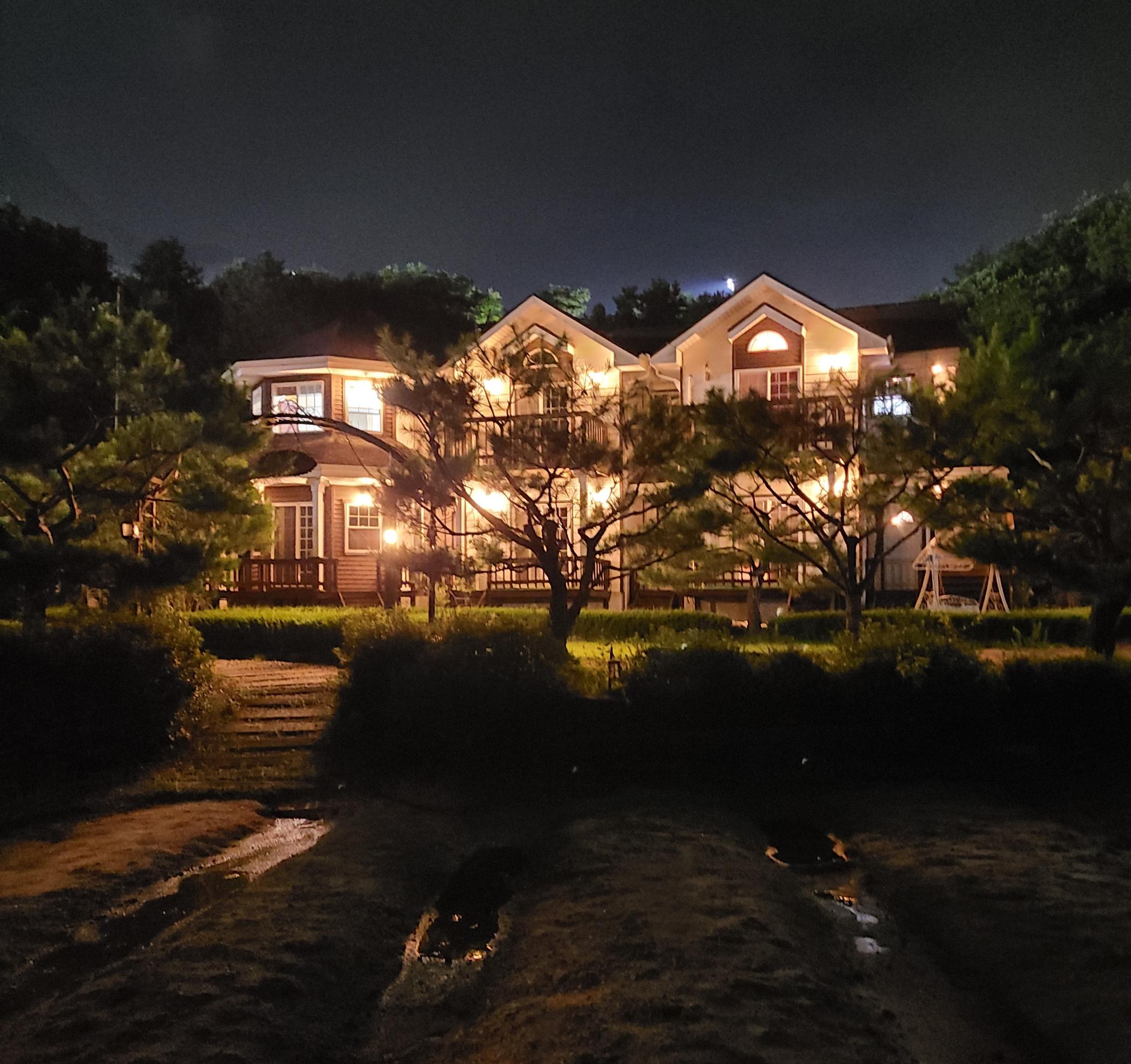 푸른 산마루